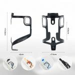 Suport bicicleta pentru bidon apa Rockbros BBC2504, Greutate redusa, Constructie din aluminiu rezistent, Negru 4 - lerato.ro