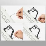 Suport bicicleta pentru bidon apa Rockbros BBC2504, Greutate redusa, Constructie din aluminiu rezistent, Negru 8 - lerato.ro