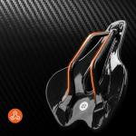 Sa bicicleta Rockbros LF0214 , Waterproof, Cadru din fibra de carbon, Forma ergonomica, Negru 7 - lerato.ro