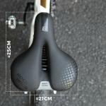 Sa bicicleta Rockbros 6876, Spuma cu memorie, Forma ergonomica, Waterproof, Negru 5 - lerato.ro