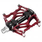 Pedale de bicicleta Rockbros JT201012LS 2010-12L, Rulmenti etansati, Tip platforma, Aluminiu / Otel, Rosu 3 - lerato.ro