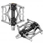 Pedale de bicicleta Rockbros JT201012LS 2010-12L, Rulmenti etansati, Tip platforma, Aluminiu / Otel, Silver 2 - lerato.ro