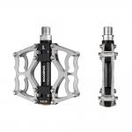 Pedale de bicicleta Rockbros JT201012LS 2010-12L, Rulmenti etansati, Tip platforma, Aluminiu / Otel, Silver 3 - lerato.ro