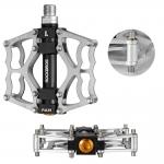 Pedale de bicicleta Rockbros JT201012LS 2010-12L, Rulmenti etansati, Tip platforma, Aluminiu / Otel, Silver 4 - lerato.ro
