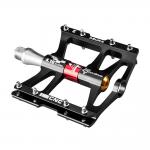 Pedale de bicicleta Rockbros JT410, Rulmenti etansati, Tip platforma, Aluminiu, Negru 3 - lerato.ro