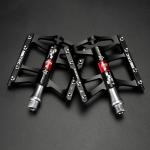 Pedale de bicicleta Rockbros JT410, Rulmenti etansati, Tip platforma, Aluminiu, Negru 8 - lerato.ro