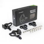 Pedale de bicicleta Rockbros LP-R LOOK, Compatibile cu sistemul LOOK KEO, Cu clipsuri, Aluminiu, Negru 3 - lerato.ro