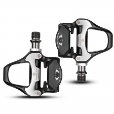 Accesorii Auto / Moto / Bicicleta, Pedale de bicicleta Rockbros LP-RD2BK, Compatibile cu sistemul LOOK KEO, Cu clipsuri, Aluminiu, Black / Silver, lerato.ro