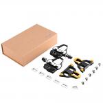 Pedale de bicicleta Rockbros LP-RD2BK, Compatibile cu sistemul LOOK KEO, Cu clipsuri, Aluminiu, Black / Silver 6 - lerato.ro