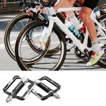 Pedale de bicicleta Rockbros K306-BK, Rulmenti etansati, Tip platforma, Aluminiu / Otel, Negru 5 - lerato.ro