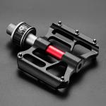 Pedale de bicicleta Rockbros K3462F-BK, Rulmenti etansati, Sistem Quick Release, Tip platforma, Aluminiu / Otel, Negru 8 - lerato.ro