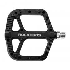 Accesorii Auto / Moto / Bicicleta, Pedale de bicicleta Rockbros 2018-12A, Rulmenti etansati, Tip platforma, Nailon, Negru, lerato.ro