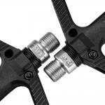Pedale de bicicleta Rockbros 2018-12A, Rulmenti etansati, Tip platforma, Nailon, Negru 5 - lerato.ro