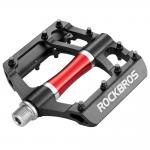 Pedale de bicicleta Rockbros 2020-12CBK, Rulmenti etansati, Tip platforma, Aluminiu / Otel, Negru 3 - lerato.ro