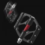 Pedale de bicicleta Rockbros 2020-12BBK, Rulmenti etansati, Tip platforma, Aluminiu / Otel, Negru 11 - lerato.ro