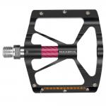 Pedale de bicicleta Rockbros K307PT, Elemente reflectorizante, Tip platforma, Aluminiu / Otel, Negru 2 - lerato.ro