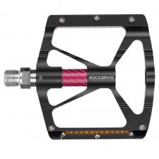 Accesorii Auto / Moto / Bicicleta, Pedale de bicicleta Rockbros K307PT, Elemente reflectorizante, Tip platforma, Aluminiu / Otel, Negru, lerato.ro