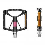 Pedale de bicicleta Rockbros K307PT, Elemente reflectorizante, Tip platforma, Aluminiu / Otel, Negru 4 - lerato.ro
