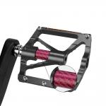 Pedale de bicicleta Rockbros K307PT, Elemente reflectorizante, Tip platforma, Aluminiu / Otel, Negru 5 - lerato.ro
