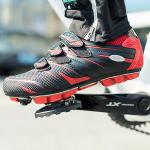 Pedale de bicicleta Rockbros M108, Compatibile cu Shimano SPD, Cu clipsuri, Nylon / Aluminiu / Otel, Negru 12 - lerato.ro