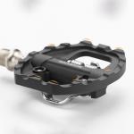 Pedale de bicicleta Rockbros M108, Compatibile cu Shimano SPD, Cu clipsuri, Nylon / Aluminiu / Otel, Negru 4 - lerato.ro