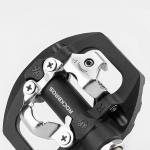 Pedale de bicicleta Rockbros M108, Compatibile cu Shimano SPD, Cu clipsuri, Nylon / Aluminiu / Otel, Negru 5 - lerato.ro