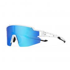 Ochelari de ciclism polarizati Rockbros 14110021001 pentru copii, Protectie UV, Alb
