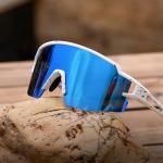 Ochelari de ciclism polarizati Rockbros 14110021001 pentru copii, Protectie UV, Alb 6 - lerato.ro