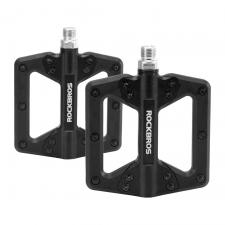 Accesorii Auto / Moto / Bicicleta, Pedale de bicicleta Rockbros 2022-12A, Tip platforma, Nailon, Negru, lerato.ro