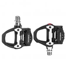 Accesorii Auto / Moto / Bicicleta, Pedale de bicicleta Rockbros P602, Compatibile cu sistemul SPD-SL, Cu clipsuri, Nylon / Otel, Negru, lerato.ro