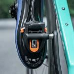 Pedale de bicicleta Rockbros P602, Compatibile cu sistemul SPD-SL, Cu clipsuri, Nylon / Otel, Negru 10 - lerato.ro