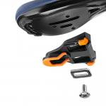 Pedale de bicicleta Rockbros P602, Compatibile cu sistemul SPD-SL, Cu clipsuri, Nylon / Otel, Negru 11 - lerato.ro
