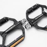 Pedale de bicicleta Rockbros C700, Elemente reflectorizante, Tip platforma, Aluminiu / Otel, Negru 3 - lerato.ro