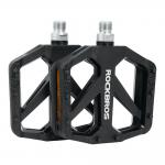 Pedale de bicicleta Rockbros BP2602, Tip platforma, Nailon / Otel, Negru 2 - lerato.ro