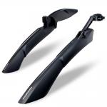 Set 2 aparatori bicicleta fata si spate Rockbros FK-870, Sistem Quick Release, Dimensiune roti 24-29 inch, Negru 2 - lerato.ro