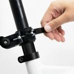Set 2 aparatori bicicleta fata si spate Rockbros FK-870, Sistem Quick Release, Dimensiune roti 24-29 inch, Negru 8 - lerato.ro