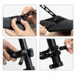 Set 2 aparatori bicicleta fata si spate Rockbros FK-870, Sistem Quick Release, Dimensiune roti 24-29 inch, Negru 11 - lerato.ro