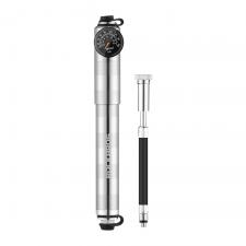 Pompa bicicleta Rockbros HQ-67A-L03, 160 PSI, Silver