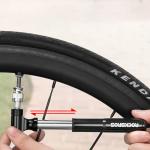 Pompa bicicleta Rockbros JG-PB-11, 130 PSI, Compatibila cu valve Presta / Schrader, Negru 6 - lerato.ro