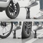 Pompa bicicleta Rockbros 4522L, 100 PSI, Negru 8 - lerato.ro