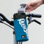 Suport bicicleta pentru bidon apa Rockbros G004 Flash Journey, Montare pe ghidon, 1L, Albastru 3 - lerato.ro