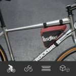 Geanta pentru bicicleta Rockbros G001 Flash Journey, Montare pe cadru, 0.8L, Rosu 4 - lerato.ro