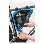 Geanta pentru bicicleta Rockbros G002 Flash Journey, Montare pe cadru, 1.4L, Albastru 4 - lerato.ro