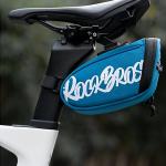 Geanta pentru bicicleta Rockbros G007 Flash Journey, Element reflectorizant, Montare sub sa, 0.8L, Albastru 3 - lerato.ro