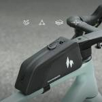 Geanta pentru bicicleta Rockbros AS-151 RideMate, Waterproof, Montare pe cadru, 1L, Negru 8 - lerato.ro