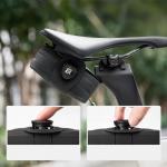 Geanta pentru bicicleta Rockbros AS-150, Suport pentru sticla de apa, Waterproof, Montare sub sa, 0.2L, Negru 8 - lerato.ro