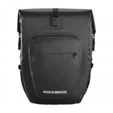 Accesorii Auto / Moto / Bicicleta, Geanta bicicleta Rockbros AS-00, Montare pe portbagaj, Capacitate 20-27L, Waterproof, Nylon / TPU, Negru, lerato.ro