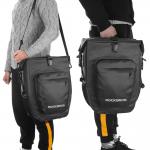 Geanta bicicleta Rockbros AS-00, Montare pe portbagaj, Capacitate 20-27L, Waterproof, Nylon / TPU, Negru 8 - lerato.ro