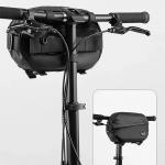 Geanta bicicleta Rockbros H23, Montare pe ghidon, Capacitate 3.5L, Nylon / Poliester, Negru 6 - lerato.ro