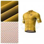Tricou cu maneca scurta pentru ciclism Rockbros Road To Sky, Slim fit, Respirabil, Nylon / Elastan, Marime L, Galben 6 - lerato.ro
